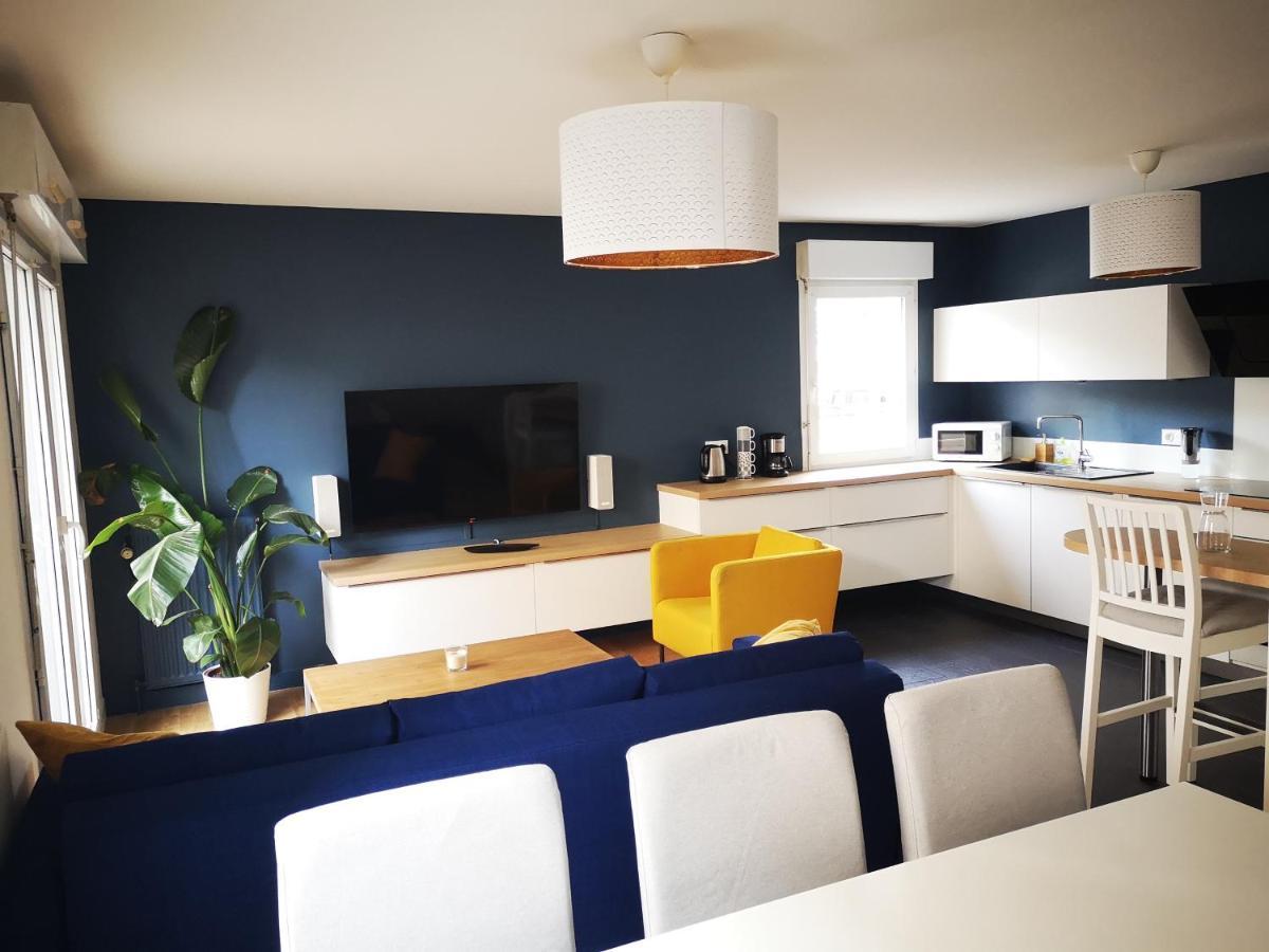Appartement T3 Centre Ville Mabilais Au Calme. Rennes Luaran gambar